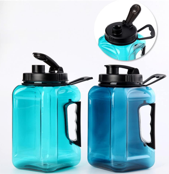 Wasserflasche 2400ml mit Tragegurt und großer Öffnun